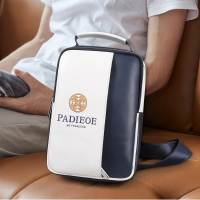 【顺丰配送】真皮男腰包手机包韩版潮头层牛皮胸包多功能户外运动单肩斜挎小包YB214632L