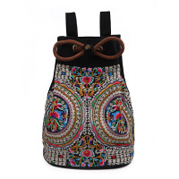 天美休闲包小包包时尚双肩背包软面编织包书包女双肩包女士小背包