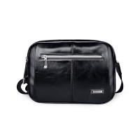 【顺丰配送】鳄鱼皮头层牛皮背包包小挂包运动小差包男单肩包男士斜跨包休闲包男包斜挎包