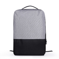 双肩背包男潮流旅行双肩包潮牌电脑包男旅行包男书包时尚潮流男士帆布双肩包男士背包SO180056HUI灰色