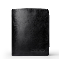 【顺丰配送】男士钱包2020新款真皮钱包男短款钱包男潮牌皮夹钱包男潮流时尚个性男士零钱包男QB160525-2ZI