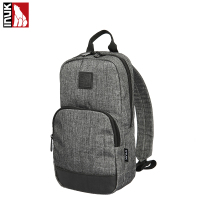 Inuk休闲旅行单肩包男女斜挎包多功能简约潮学院风中大学生背包