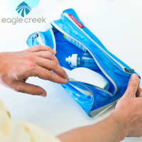 美国eagle creek男女便携出差旅行 防水透明洗漱袋化妆品配件袋