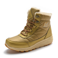 TN联名限定极度边缘Superedge保暖厚底低帮东北哈尔滨羊毛加绒男女士暖绒毛毛马丁靴雪地靴棉鞋靴子香槟金