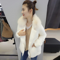 BOBOWALTZ春冬女2019新款韩版欧美百搭毛领短款加厚外套羽绒服B172f2211p3310