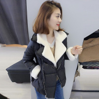 BOBOWALTZ春冬女2019新款韩版毛领修身收腰欧美轻薄羽绒服外套B172f2204p3330