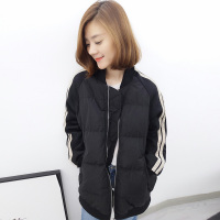 BOBOWALTZ春夏装2019新款短款宽松羽绒棉服女运动加厚外套韩版bf风外套B172f2085p3330