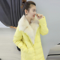 BOBOWALTZ春冬女2019新款欧货 韩版宽松加厚大毛领长款羽绒服B172f2469p3355