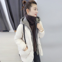 BOBOWALTZ春冬女2019新款欧货韩版中长款连帽休闲加厚羽绒服B172f2460p3310