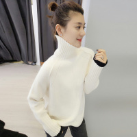 BOBOWALTZ欧洲站春夏装 韩版修身显瘦高领加厚网红短款针织打底毛衣女B172f2565p1410