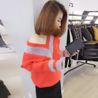 BOBOWALTZ欧洲站春夏装女2019新款欧货韩版修身V领加厚打底针织衫毛衣B172f2910p1440