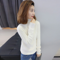 BOBOWALTZ欧洲站春夏装女2019新款欧货韩版纯色高领打底衫毛衣针织衫B172f2941p1410