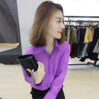 BOBOWALTZ欧洲站春夏装女2019新款欧货 韩版宽松显瘦气质长袖衬衫上衣B181k00207p1180