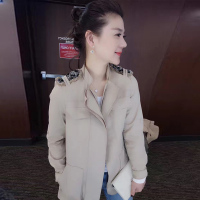 梵莉思欧洲站夏女2019新款欧货宽松韩版薄款百搭中长款时尚风衣外套F171e0301p3653