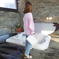 梵莉思欧洲站夏女2019新款欧货紧身修身韩版百搭浅色破洞直筒牛仔裤F181n00195p2171