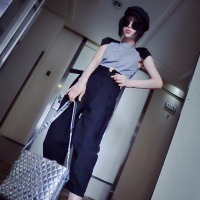 赛美意欧洲站春夏季女2019新款欧货韩版小清新甜美风修身百搭T恤S181m02489p1520