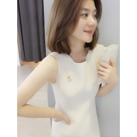 梵莉思欧洲站夏装女2019新款欧货中长款韩版小个子雪纺百褶裙连衣裙F181n00479p0111