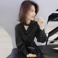 BOBOWALTZ欧洲站连衣裙春季女装2019新款欧货潮韩版长袖春红色气质长裙子B182k04868p0143