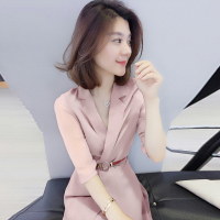 BOBOWALTZ2019新款春装欧洲站女装欧货潮时尚名媛气质休闲网红两件套套装B182k04871p