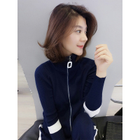 梵莉思(FANLISI)欧洲站夏装女2019新款欧货韩版时尚休闲运动套装显瘦针织两件套F182n02890p4072