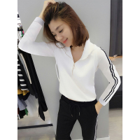 梵莉思(FANLISI)欧洲站夏装女2019新款欧货休闲运动套装宽松外套裤子两件套装F182n02911p4010