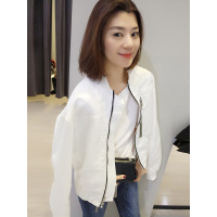 bobowaltz女装春装女2019新款简约韩版修身小个子休闲夹克短外套B171d0922p