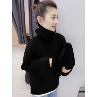 梵莉思(FANLISI)夏装女2019新款欧货长袖针织衫套头春慵懒风针织毛衣F172g1654p