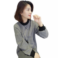 梵莉思(FANLISI)欧洲站女装 欧货2019新款夏装中长款人字纹气质裙子连衣裙春季F183n03980p