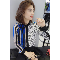 梵莉思创意设计感衬衫女欧洲站女装2019春季新款气质设计感创意衬衫F191t00182p