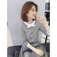 BOBOWALTZ欧洲站春装女装2019新款欧货洋气网红很仙的两件套时尚套装网纱裙B191y01335p