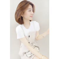 梵莉思(FANLISI)欧洲站女装2019新款夏装流行裙子复古冷淡风气质收腰连衣裙F192t03171p