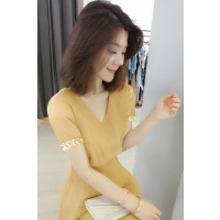 梵莉思欧洲站女装连衣裙2019新款夏中长款法式复古裙过膝很仙裙子F192t02479p