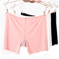 【3条装】植彩冰丝无痕安全裤防走光女士三分打底裤1322