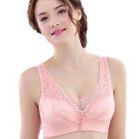 无钢圈背心式抹胸式文胸聚拢集中收副乳调整型薄款无痕杯内衣