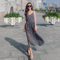 Ms.Maggie-2018夏季新款波点吊带连衣裙8412-1838-K75-HHS