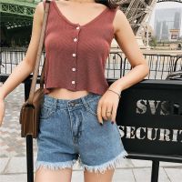 Ms.Maggie韩版新款牛仔毛边热裤牛仔短裤5067-77354-K45-LS