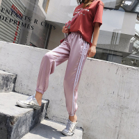 Ms.Maggie韩版新款绸缎休闲运动裤5067-79297-K35-FS