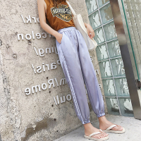 Ms.Maggie韩版新款绸缎休闲运动裤5067-79297-K35-HS