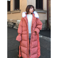 Ms.Maggie韩版新款中长款拼色棉衣8311-108-K170-ZHS