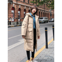 Ms.Maggie韩版新款长款帽子棉衣XX2310-8837-K175-KQS