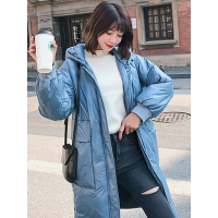 Ms.Maggie韩版新款长款帽子棉衣XX2310-8832-K175-LS