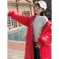 Ms.Maggie韩版新款长款帽子棉衣XX2310-8832-K175-DHS