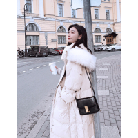 Ms.Maggie韩版新款长款毛领棉衣8406A-M91-K175-MXS