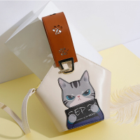 沐鱼包包女2018新款潮韩版手提包少女斜挎包时尚百搭女包40929