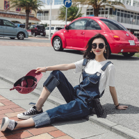 MIWEI韩版新款2018背带裤8303-711-K85-LS