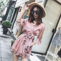 MIWEI韩版新款小心机露背连体裤8311-K804-K63-FS