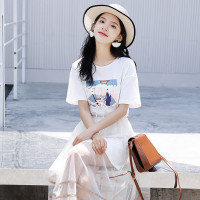MIWEI韩版新款T恤+纱裙套装8309A-Y13-K50-XS