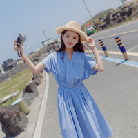 MIWEI韩版新款18实拍长款连衣裙8307-1731-K65-TLS