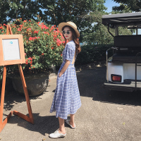 MIWEI韩版新款格子连衣裙8307-835-K85-LS