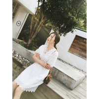 MIWEI韩版新款蕾丝连衣裙1207-M019-K104